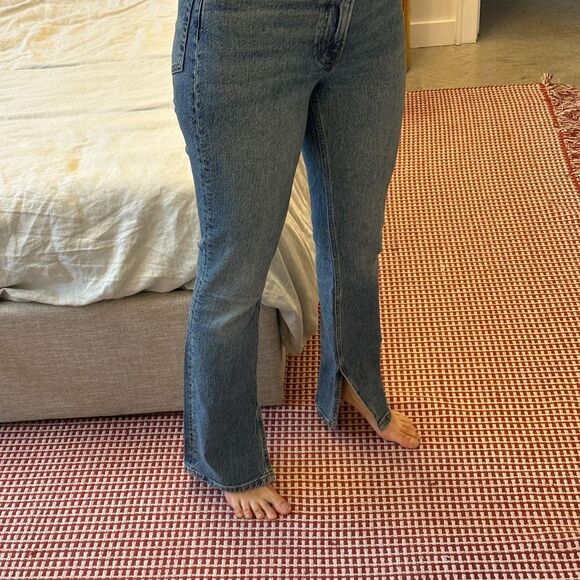 Reformation Bootleg Slit Jeans - Picture 1 of 8